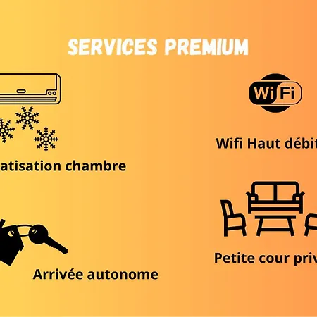 Tatil Evi Pepin Le Bref Cour Privee Wifi Proche Arenes *