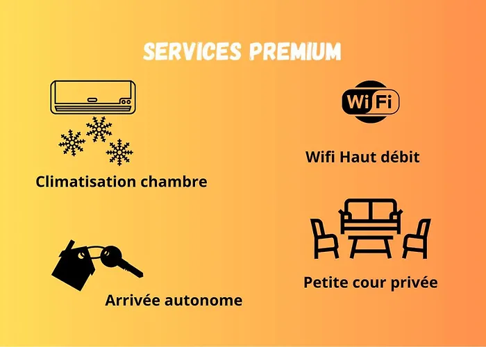 بيت للعطل Pepin Le Bref Cour Privee Wifi Proche Arenes *